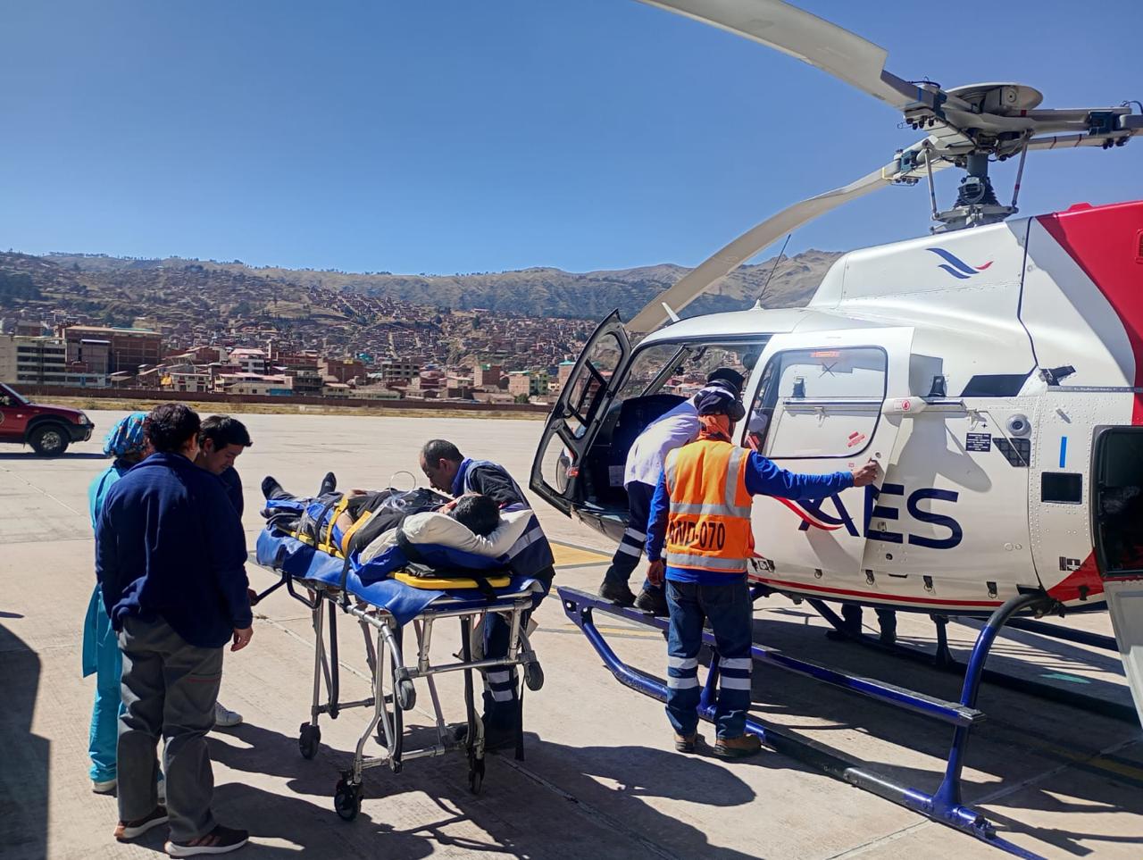 Evacuación Aeromédica